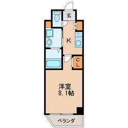 AHマンション泉の物件間取画像